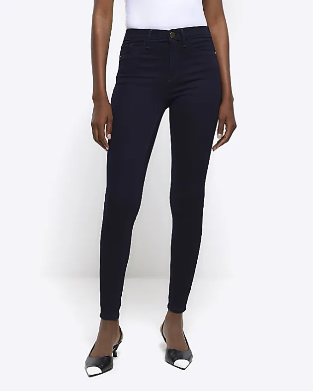 River Island molly high rise super skinny jeans< Jeans