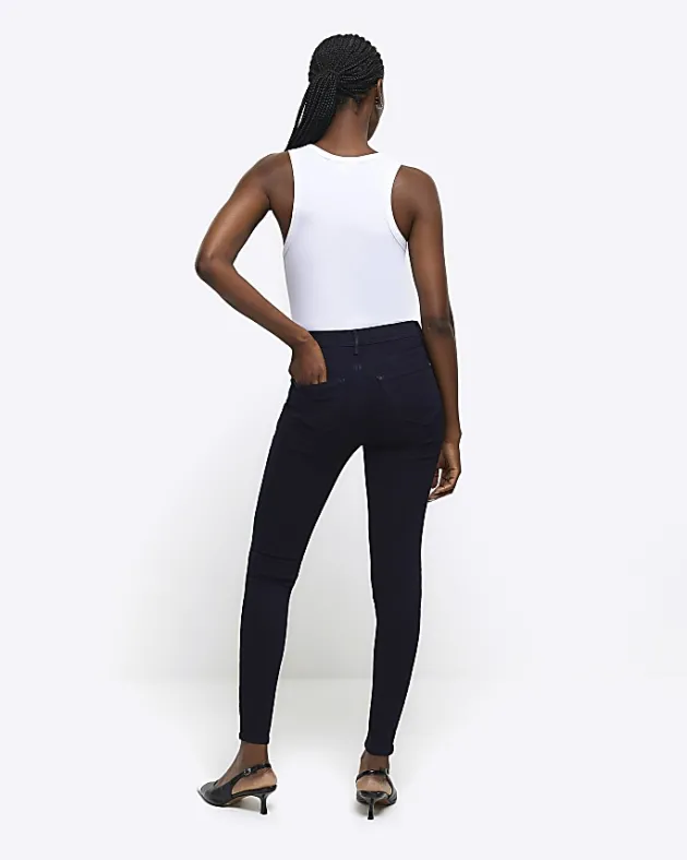 River Island molly high rise super skinny jeans< Jeans