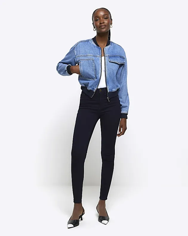 River Island molly high rise super skinny jeans< Jeans