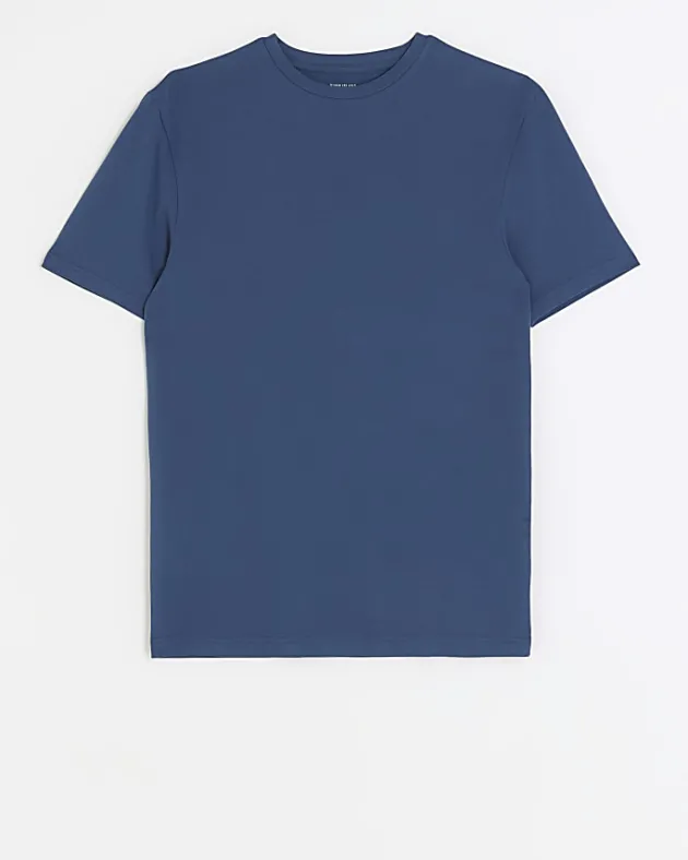 River Island muscle fit t-shirt< Essentials