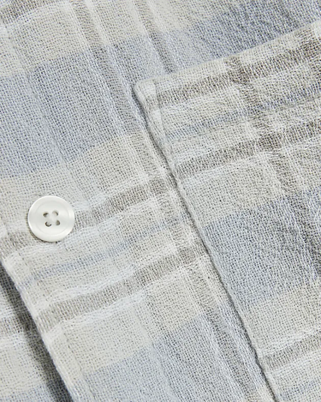 River Island regular fit check long sleeve shirt< Shirts