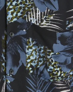 River Island regular fit floral short sleeve shirt< Shirts