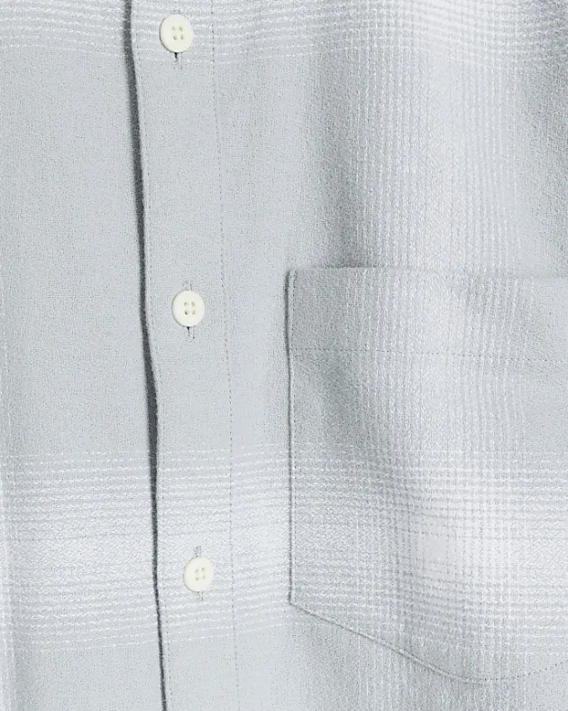 River Island regular fit plaid check shirt< Shirts
