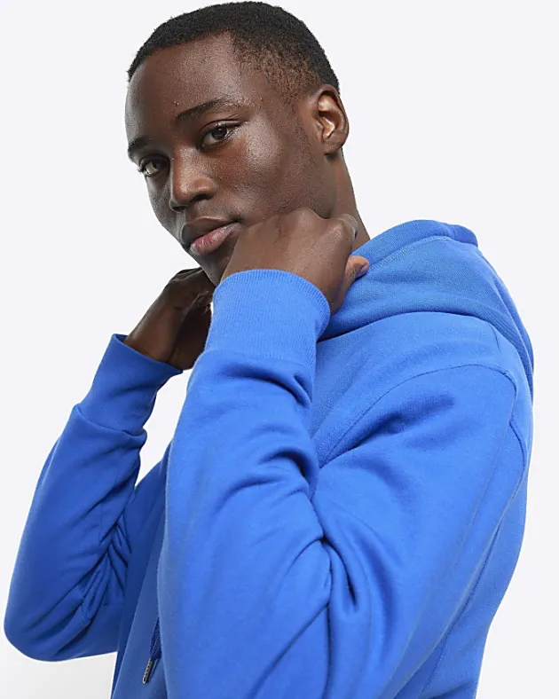 River Island regular fit plain hoodie< Hoodies & Sweatshirts