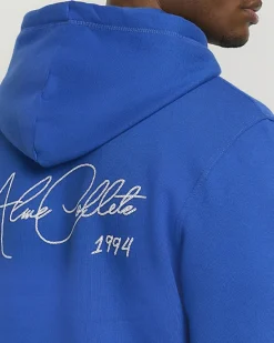 River Island regular fit script graphic hoodie< Hoodies & Sweatshirts