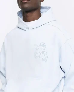 River Island regular fit snake graphic hoodie< Hoodies & Sweatshirts