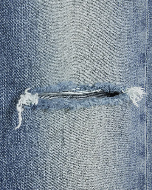 River Island ripped high waisted super skinny jeans< Jeans