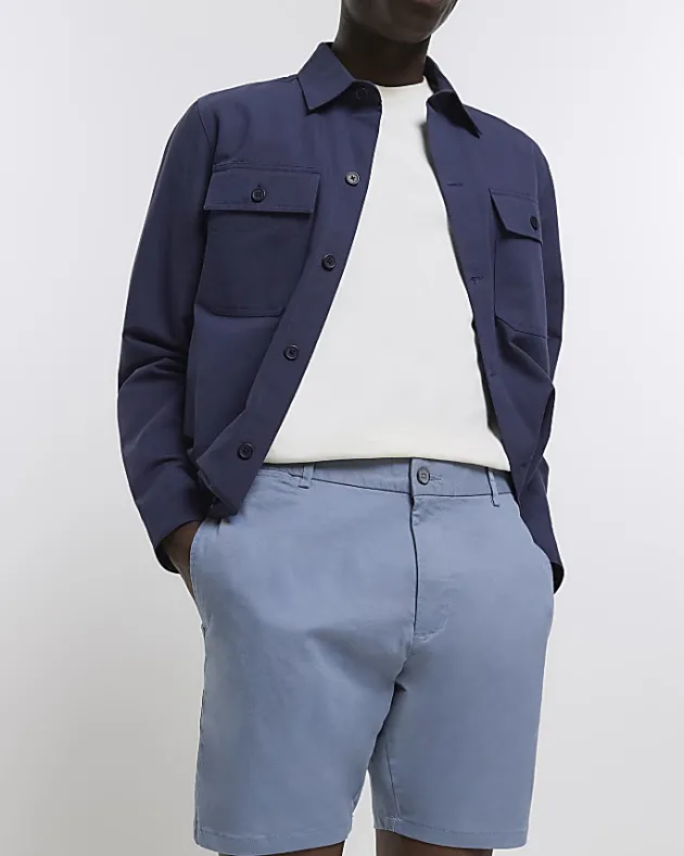 River Island skinny fit chino shorts< Shorts