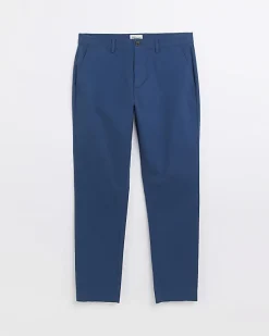 River Island slim fit casual chino trousers< Trousers