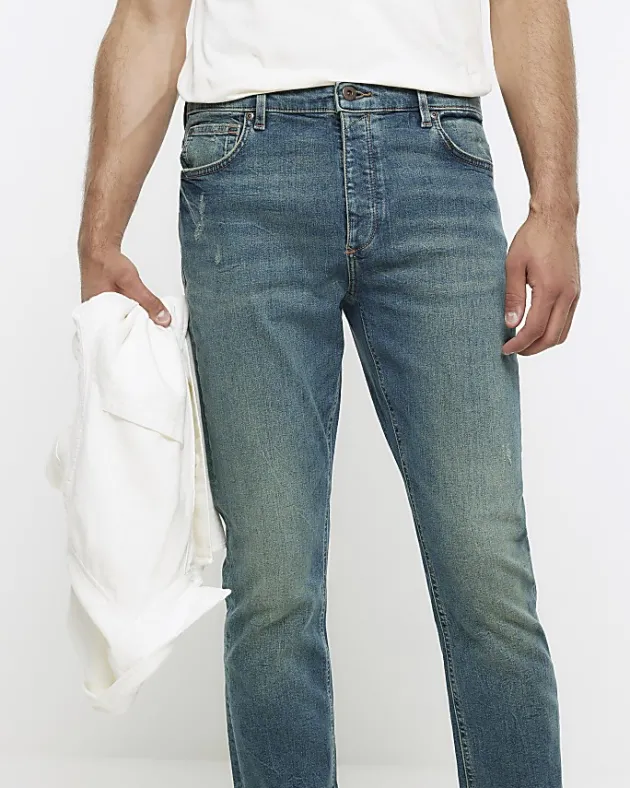 River Island slim fit faded jeans< Jeans