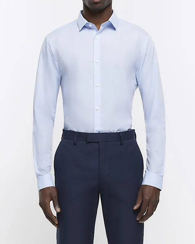 River Island slim fit multipack of 5 smart shirts< Shirts
