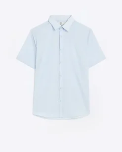 River Island slim fit short sleeve shirt< Shirts
