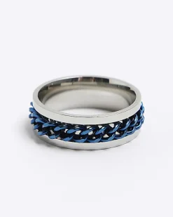 River Island stainless steel chain ring< Jewellery & Watches