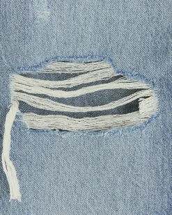 River Island stove pipe straight ripped jeans< Jeans