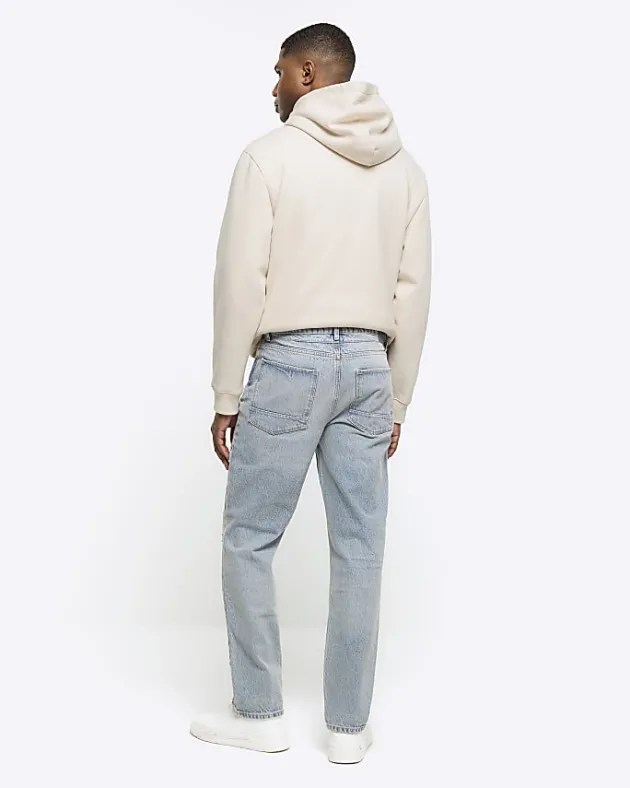 River Island straight fit ripped jeans< Jeans