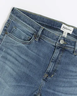 River Island super skinny spray on washed jeans< Jeans