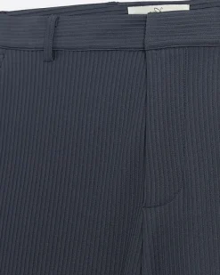 River Island tapered fit plisse smart trousers< Trousers