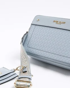 River Island weave boxy cross body bag< Bags, Purses & Luggage