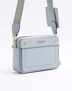 River Island weave boxy cross body bag< Bags, Purses & Luggage