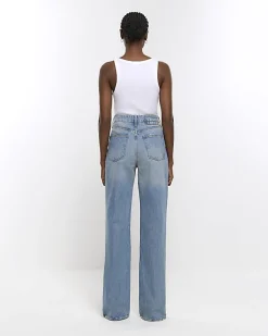 River Island wide leg ripped jeans< Jeans