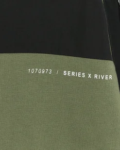River Island Boys colour block funnel sweatshirt< Hoodies & Sweatshirts