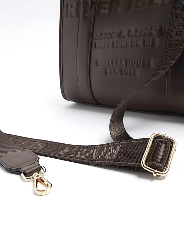 River Island embossed cross body tote bag< Bags, Purses & Luggage