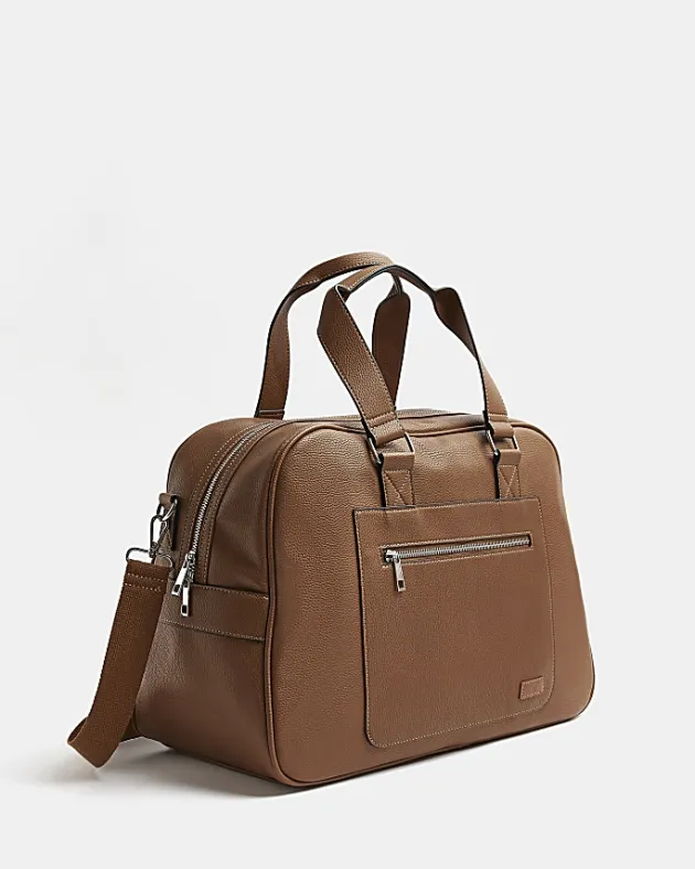River Island faux leather holdall< Bags