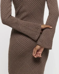 River Island knit bodycon maxi dress< Dresses