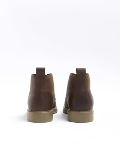 River Island lace up chukka boots< Big & Tall