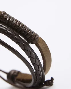 River Island leather strap bracelet< Jewellery & Watches