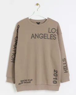 River Island Los Angeles graphic sweatshirt< Loungewear