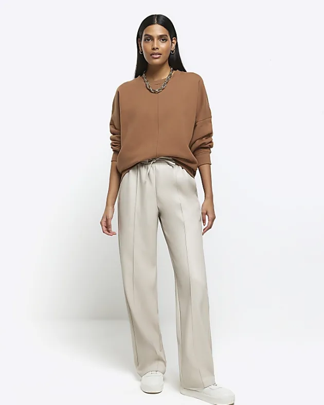 River Island oversized sweatshirt< Loungewear