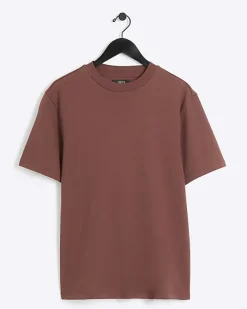 River Island RI studio slim fit t-shirt< Essentials