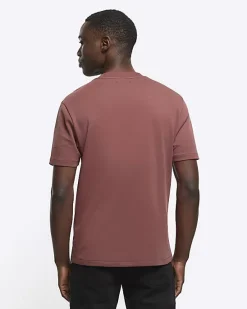 River Island RI studio slim fit t-shirt< Essentials