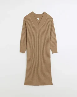 River Island rib jumper maxi dress< Dresses