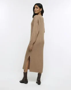 River Island rib jumper maxi dress< Dresses
