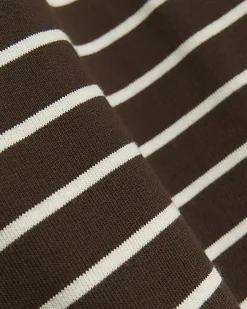 River Island stripe crop sweatshirt< Loungewear