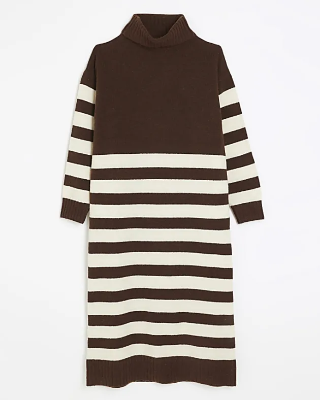 River Island stripe jumper midi dress< Dresses