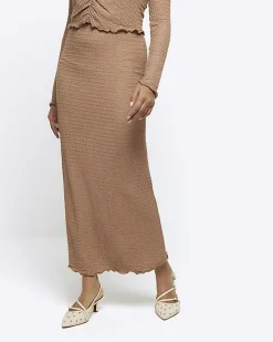River Island textured midi skirt< Skirts