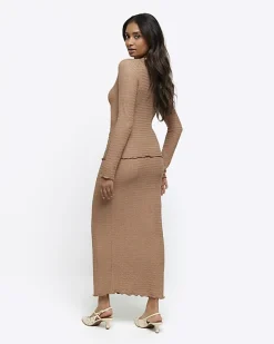 River Island textured midi skirt< Skirts