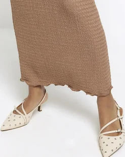 River Island textured midi skirt< Skirts