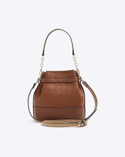 River Island weave bucket cross body bag< Bags, Purses & Luggage