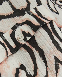 River Island abstract beach shirt< Swimwear & Beachwear