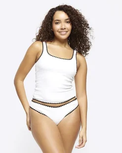 River Island crinkle tankini top< Swimwear & Beachwear