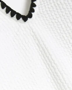 River Island crinkle Whipstitch Swimsuit< Swimwear & Beachwear