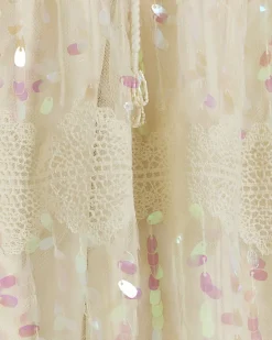 River Island crochet sequin beach mini dress< Swimwear & Beachwear