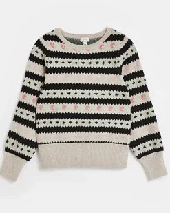 River Island floral fairisle maternity jumper< Maternity