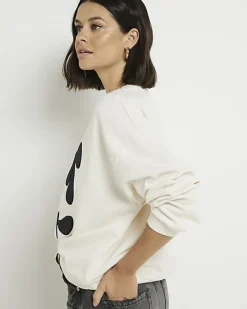 River Island flower sweatshirt< Loungewear