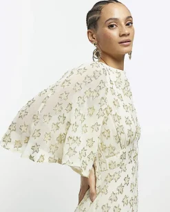 River Island glitter star maxi dress< Dresses