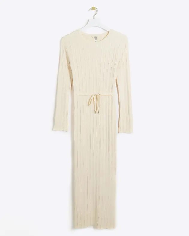 River Island knit rib jumper maxi dress< Dresses